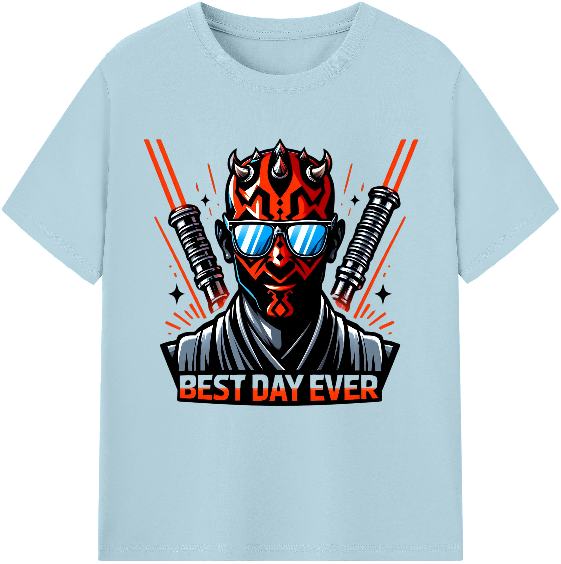 （画像用） スター・ウォーズ Star Wars 綿100％半袖Tシャツ（フロントプリント）